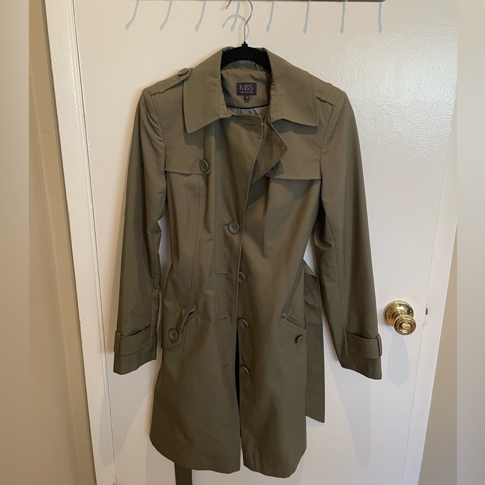 Marks & Spencer army trench coat